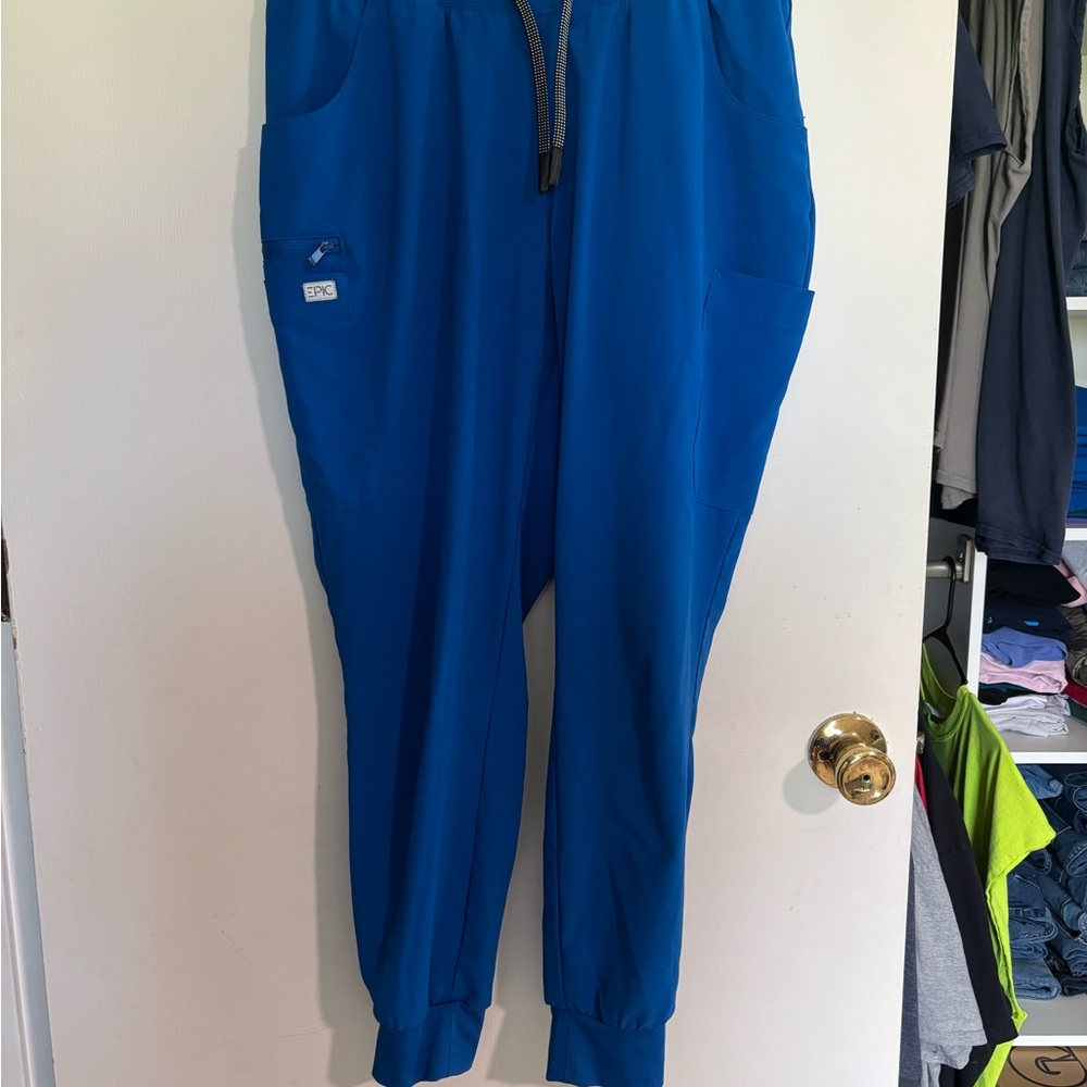 Royal Blue women’s scrub pants